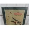 Image 2 : CiL Ammunition ' Always Dependable' Framed Lithographed Cardboard Sign-Mallards in Flight  24.5"×31"