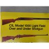 Image 2 : CiL Model 972-C Custom Bolt Action Rifle + CiL Model Loco Light Field Shotgun Double Sided Cardboard