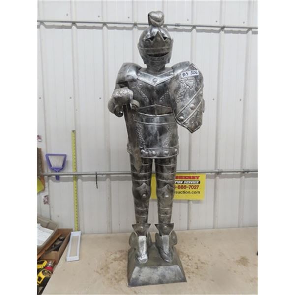 Metal Knight Display 60 '' Tall 