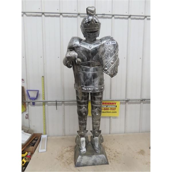 Metal Knight Display 60 '' Tall