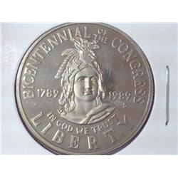 1989-S Cogress Bicentennial Half Dollar (Proof)
