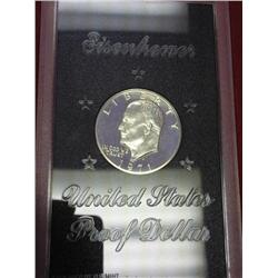 1971-S Ike Proof Dollar (Brown Pack)