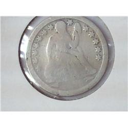 1853 With Arrows Seated Liberty Dime
