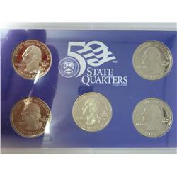 2004 US Mint 50 State Quarters Proof Set