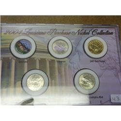 2004 Louisiana Purchase Nickel Collection