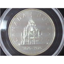 1976 Canada Parliament  Dollar (Specimen)