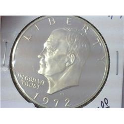 1972-S Ike Dollar (Proof) Silver