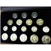 Image 2 : WWII Collection Contains: 5 Silver Quarters,