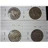 Image 2 : 1926-29 Buffalo Nickels (4 Coins)