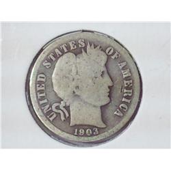 1903 Barber Dime