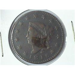 1816 US Large Cent (Fine)