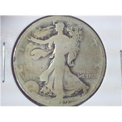 1919-D Walking Liberty Half Dollar