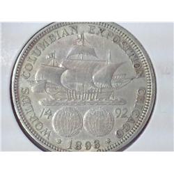 1893 Columbian Exposition Half Dollar