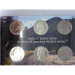 2004 US MInt Westward Journey Nickel Series Set