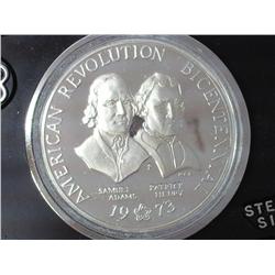 1973 Bicentennial Sterling Silver Comm. Medal