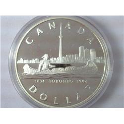 1984 Canada Toronto Dollar (Proof) Silver