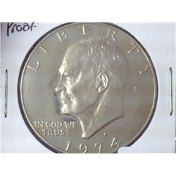 1974-S Ike Proof Dollar