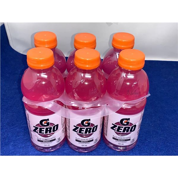 G Zero Gatorade- Berry (6 x 591ml)