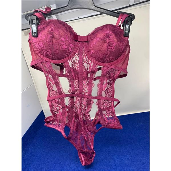 Body Rage- Small Lace Body Suit