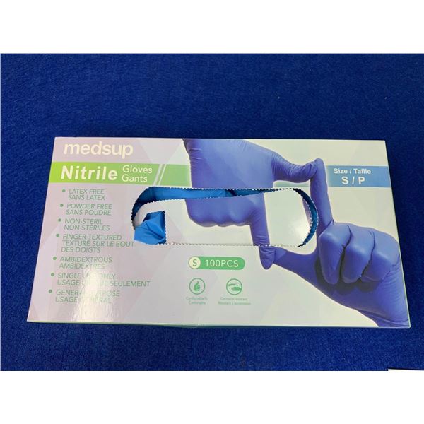 Lot of Medsup Nitrile Gloves- Small