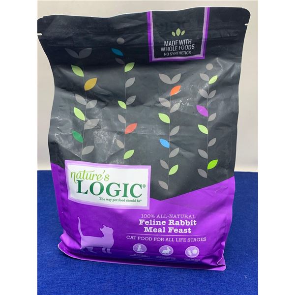 Nature's Logic All Natural Feline Rabbit Meal Feast Cat Food 3.3lbs