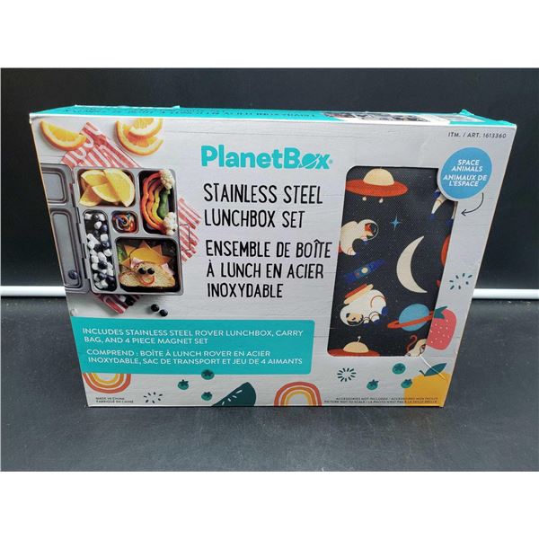 Planet Box Stainless Steel Lunchbox Set-Space Animals