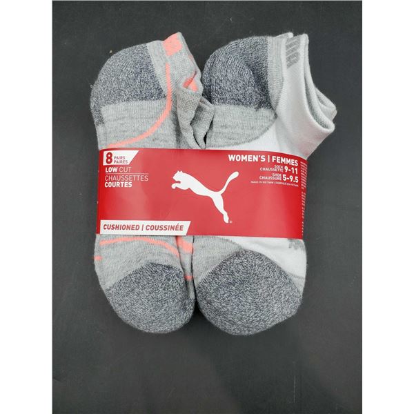 Women's Puma Socks (size 9-11) 8 pairs
