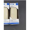 Image 2 : Eaton Single Pole Decorator Switch (4ct)