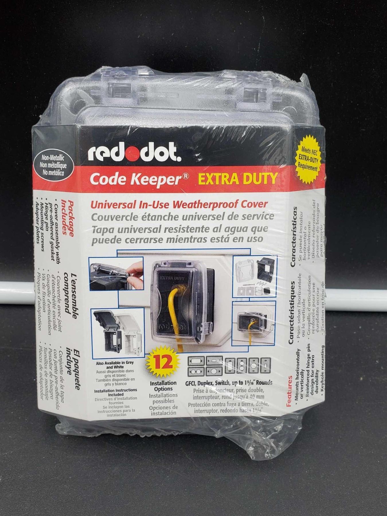 Red Dot Code Keeper Extra Duty Universal In-Use Weatherproof Cover