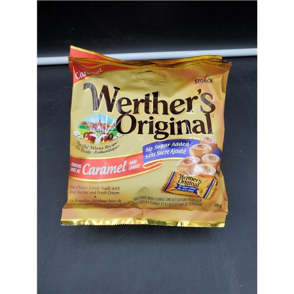 Werther's Original Caramel Candies-No Sugar Added (6 x 70g)
