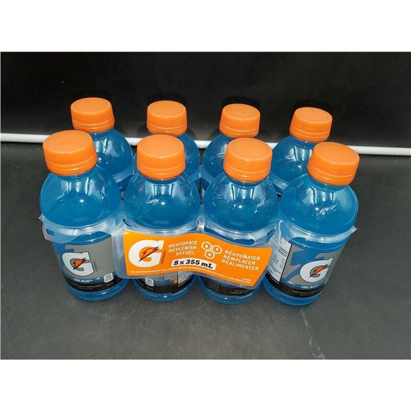 Gatorade Cool Blue Electrolyte Beverage (8 x 355ml)