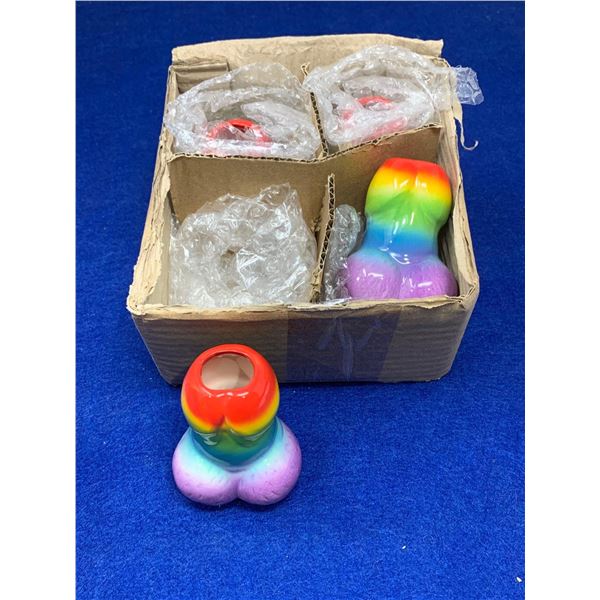 Set of 4 Novelty adult Shooter Glasses