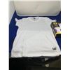Image 1 : Cat Athletic Fit Crew Whitre Mens T Shirts Medium Lot of 4