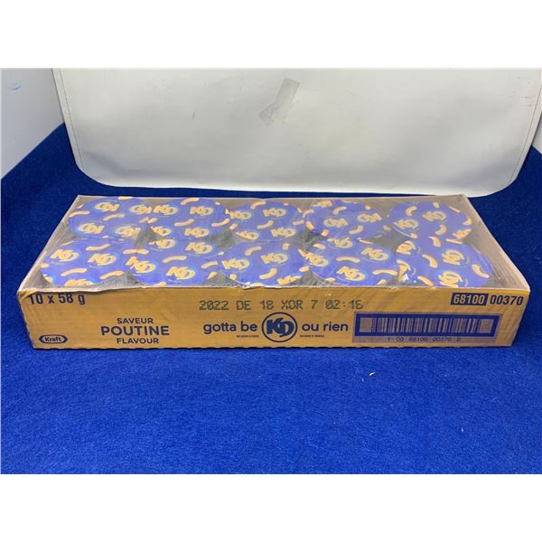 Kraft KD Microwavable Case lot 10 x 58g