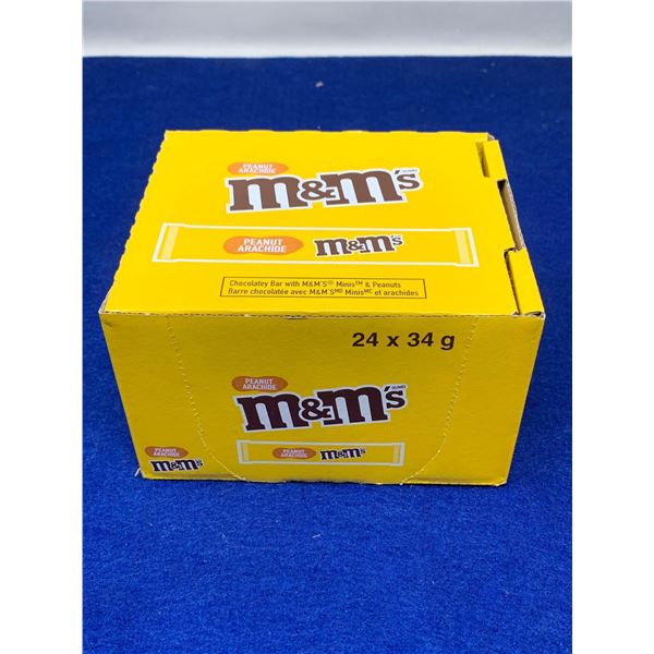 M&M Chocolate Bars Case lot of 24 x 34g