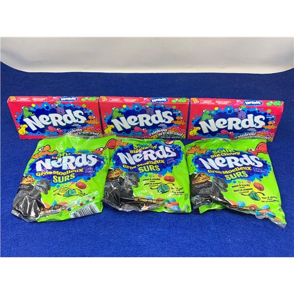 Nerds Candy assorted lot of 6