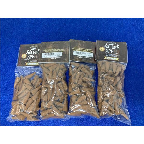 Salems Spell Dragons Blood Incense Cones 4 x 50