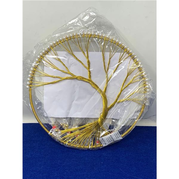 Golden Wire Dreamcatcher