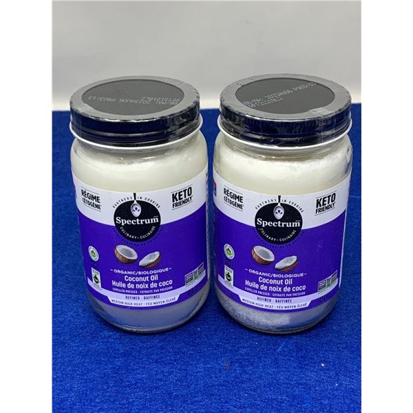Organic Coconut Oil Lot of 2 x 414ml