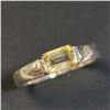 Image 2 : Silver Citrine(0.6ct) Ring, Suggested Retail Value $120
