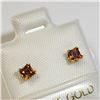 Image 2 : 14K Yellow Gold Citrine(0.35ct) Earrings, Made in Canada, Suggested Retail Value $200