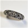 Image 3 : Silver Marcasite Ring, Suggested Retail Value $80