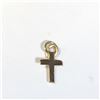 Image 1 : 10K Yellow Gold Baby Cross 0.06G Pendant, Suggested Retail Value $40