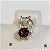 Image 1 : Silver Garnet Pendant, Made in Canada, Suggested Retail Value $60