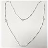 Image 1 : Silver 20" Necklace, Suggested Retail Value $60