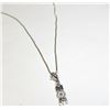 Image 2 : Silver Cz Mom 20" Necklace, Suggested Retail Value $160