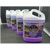 Image 1 : Lot of 4 all season -45?F windshield washer fluid - assorted brands 4x 3.78L