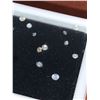 Image 4 : Lot of 10 assorted size diamond apoprox .50 Carats
