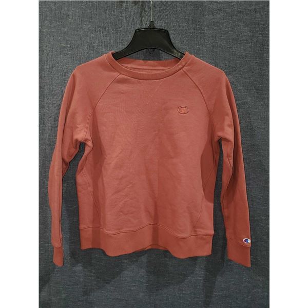 Champion Ladies Peach Sweatshirt Small
