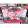 Image 1 : NEW Kingstate Baby Emma & Allie Twin Baby Doll Set